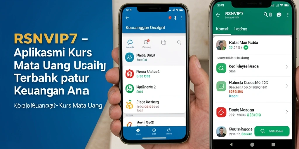 Antarmuka RSNVIP7 menampilkan data kurs mata uang yang jelas dan informatif.