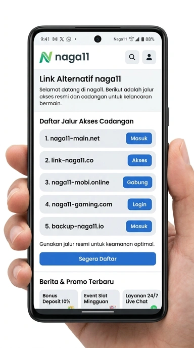 Link Alternatif Naga11 untuk Pengguna Android Indonesia